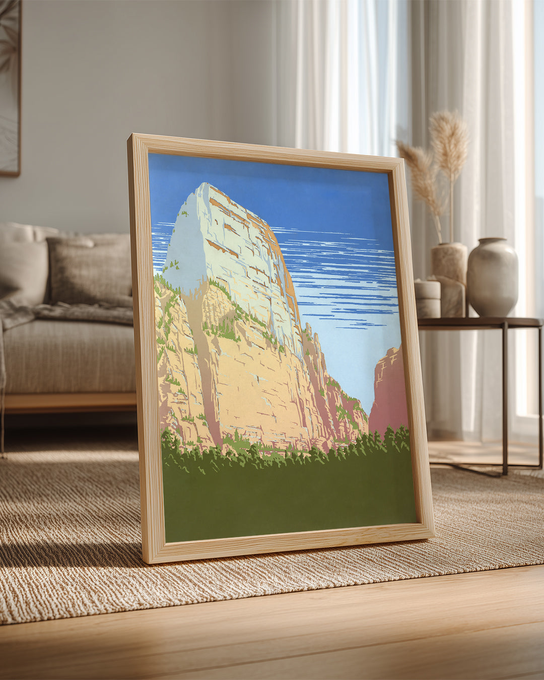 Cliff Peak Poster Tablosu