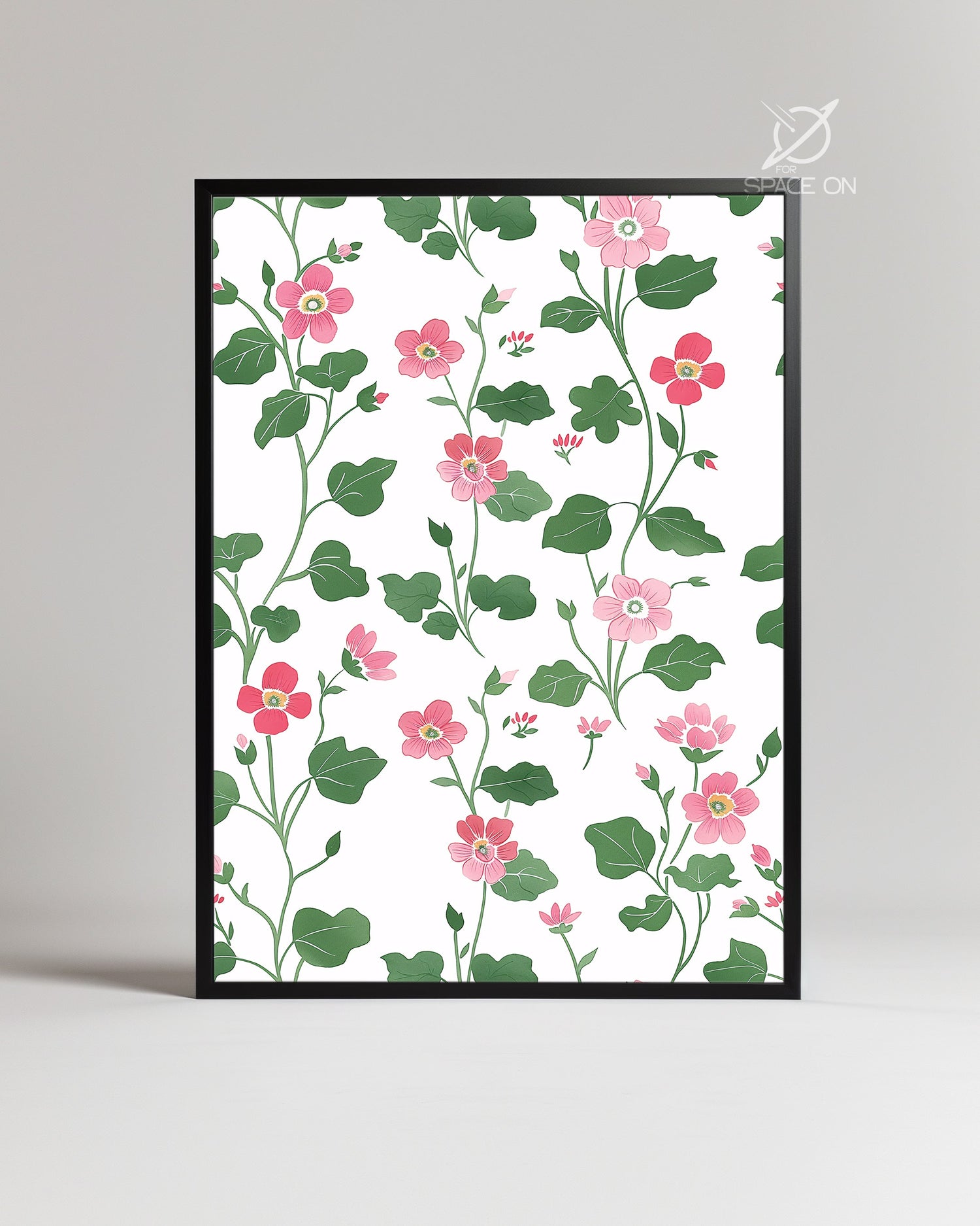 Climbing Pink Poster Tablosu
