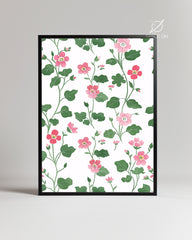 Climbing Pink Poster Tablosu