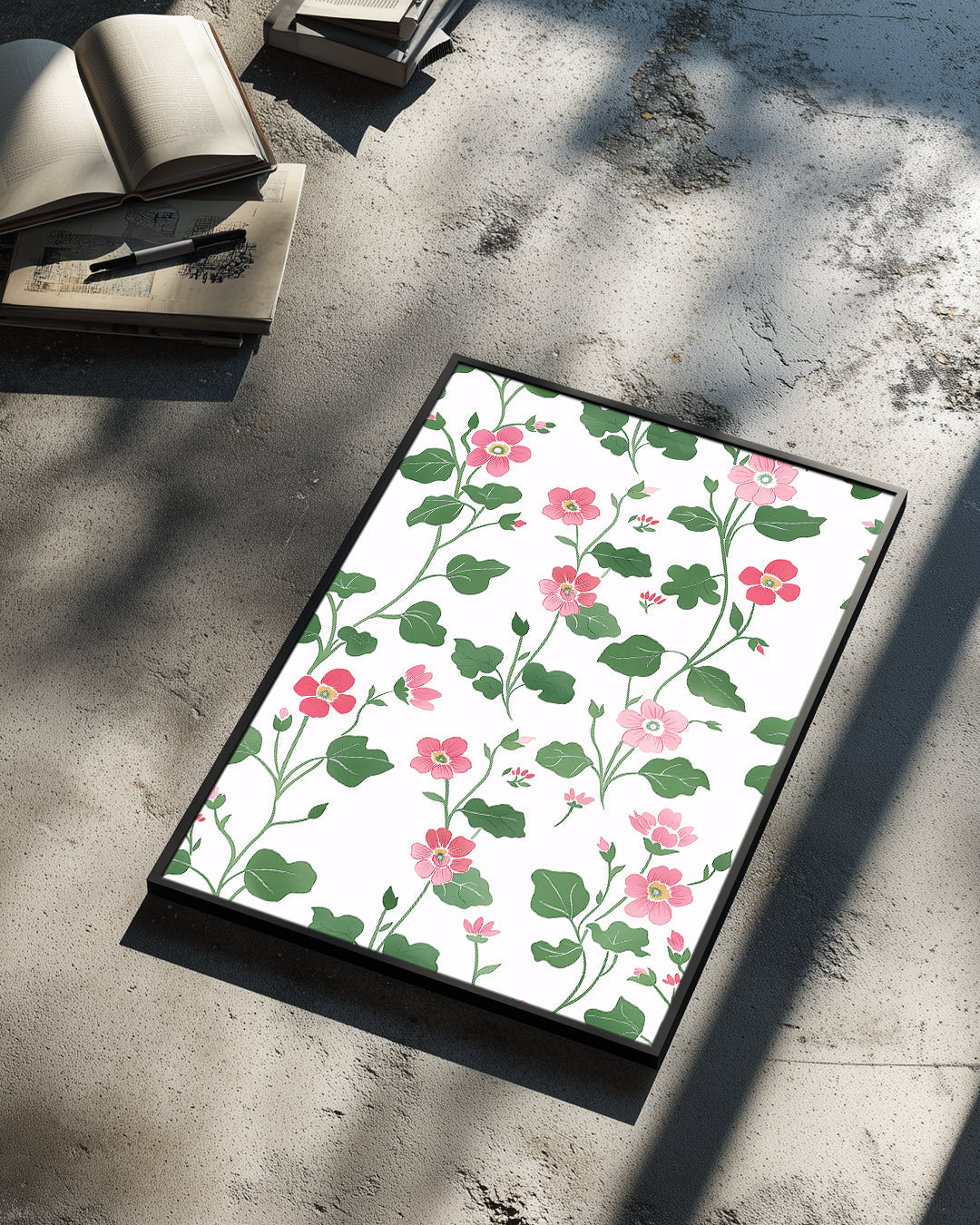 Climbing Pink Poster Tablosu