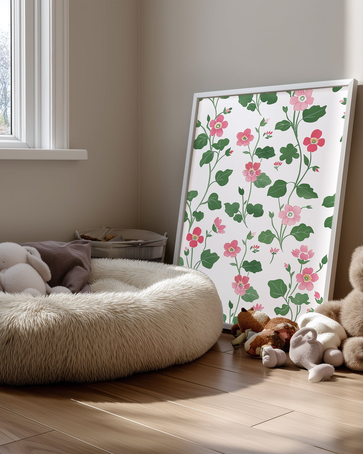 Climbing Pink Poster Tablosu