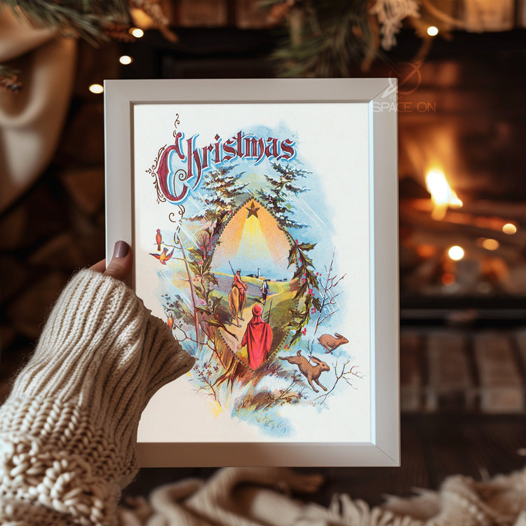 Coca Cola Santa Style Poster Tablosu