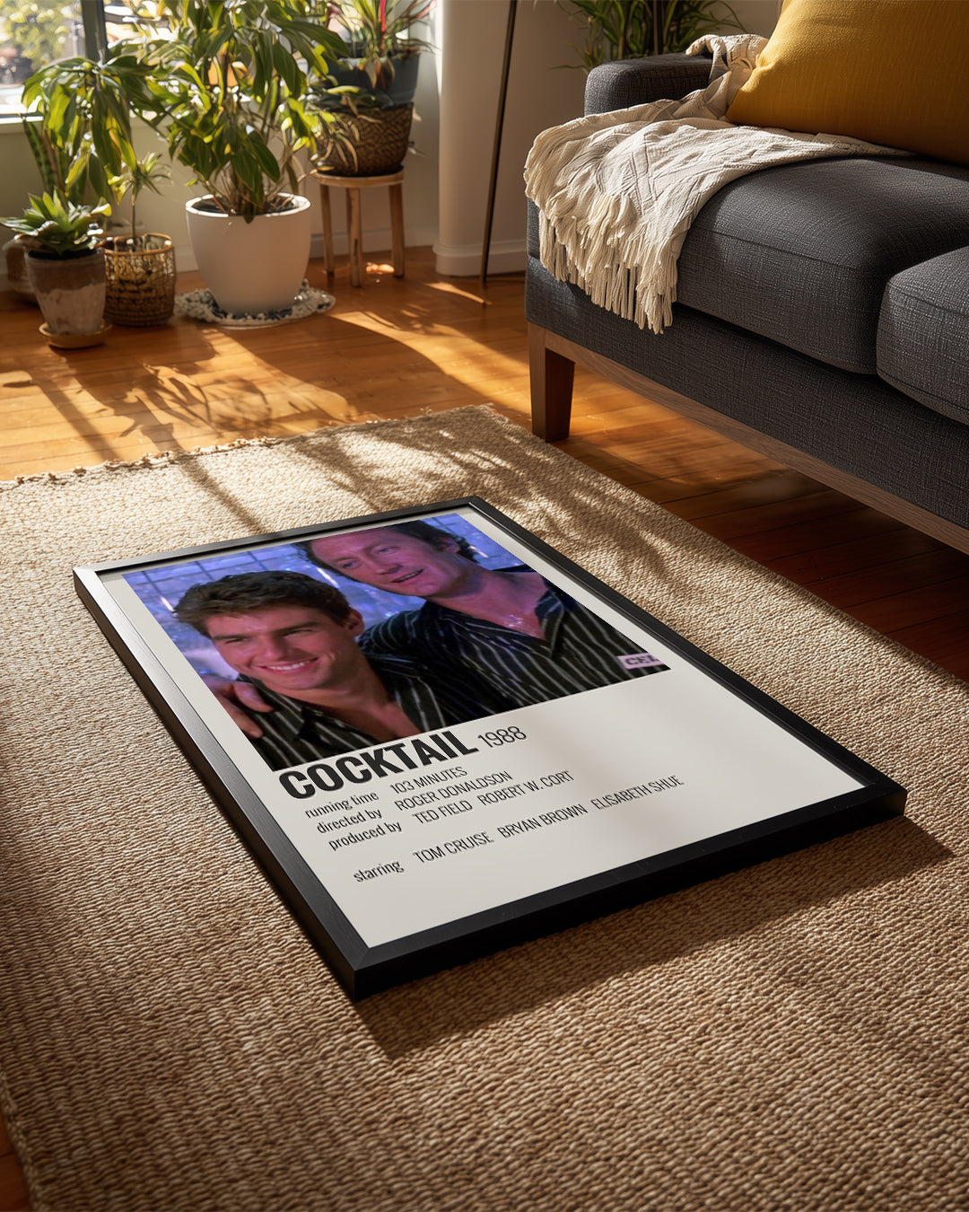 Cocktail Poster Tablosu