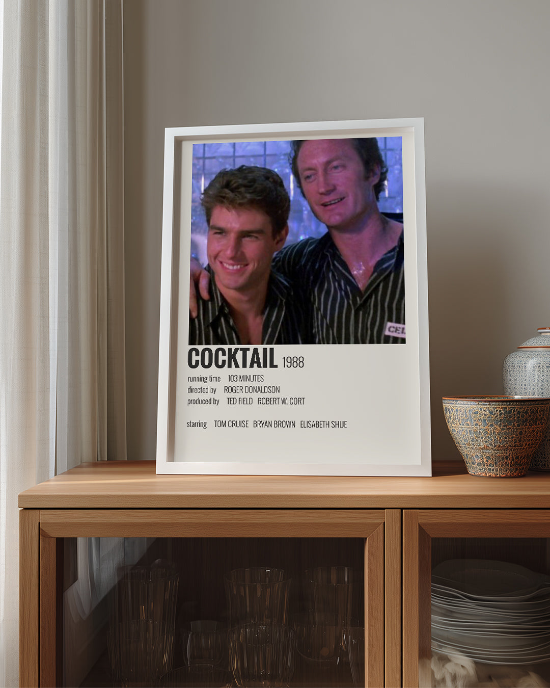 Cocktail Poster Tablosu