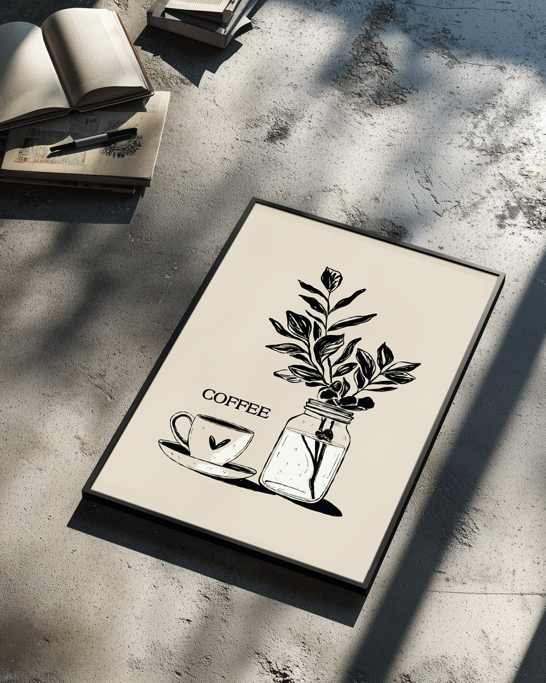 Coffee Break Poster Tablosu