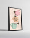 Coffee Time Poster Tablosu
