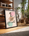 Coffee Time Poster Tablosu