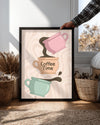 Coffee Time Poster Tablosu