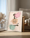 Coffee Time Poster Tablosu
