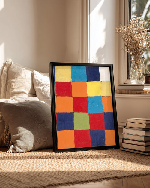 Color Blocks Poster Tablosu