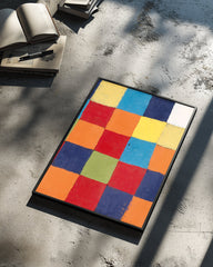 Color Blocks Poster Tablosu