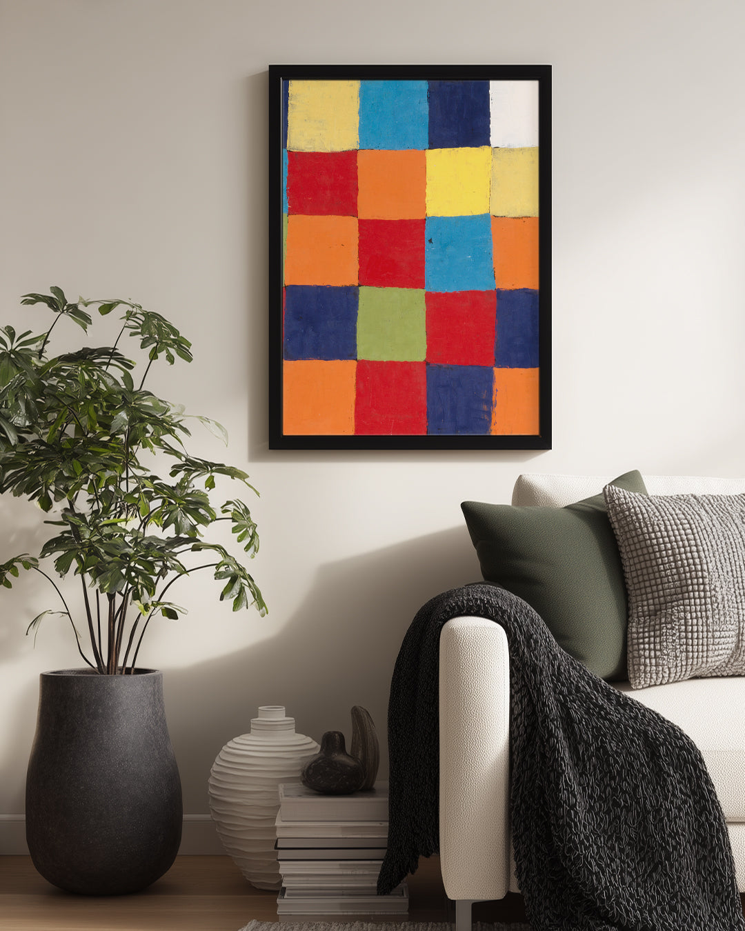 Color Blocks Poster Tablosu