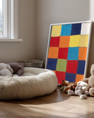 Color Blocks Poster Tablosu