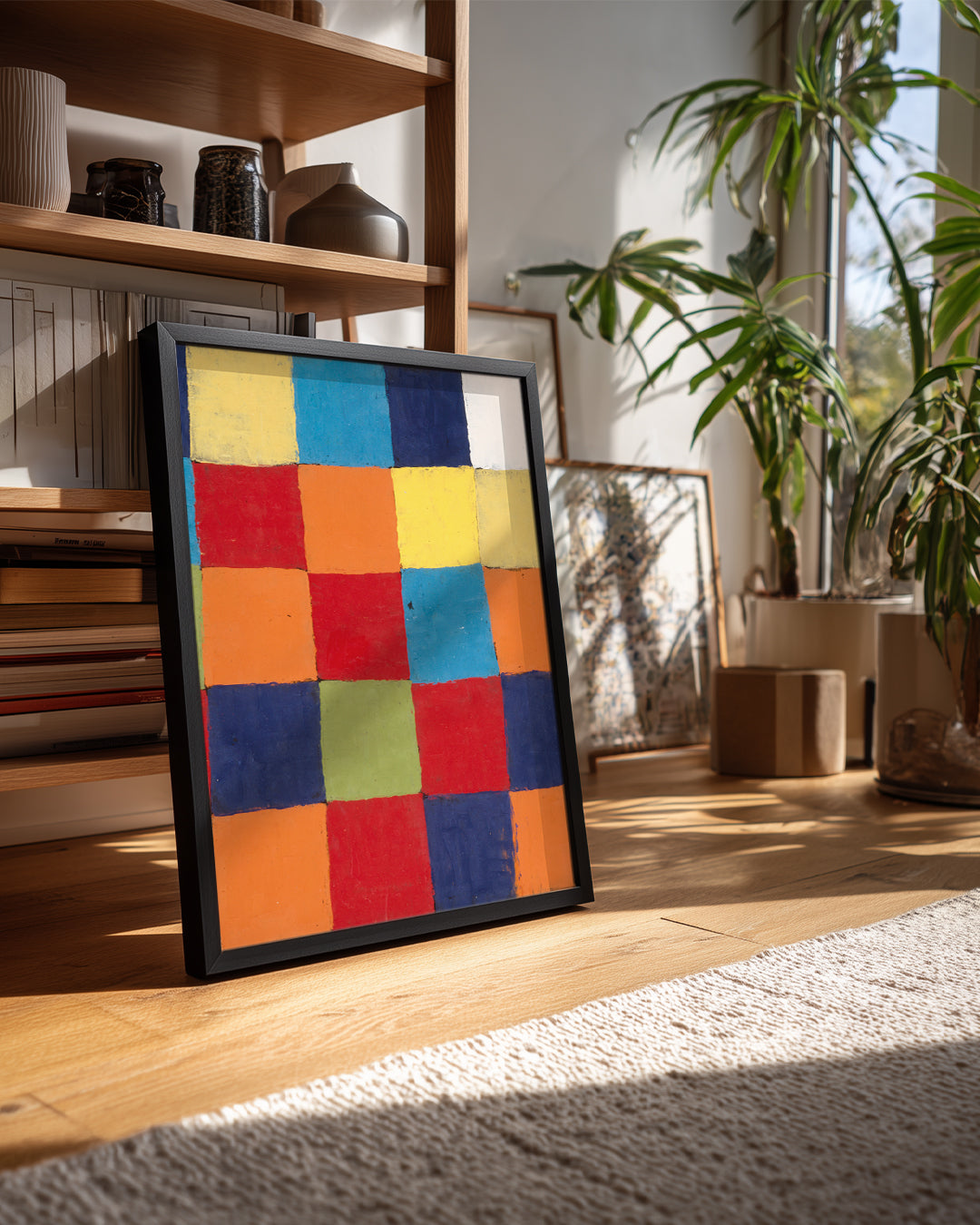 Color Blocks Poster Tablosu