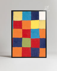 Color Blocks Poster Tablosu