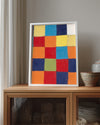 Color Blocks Poster Tablosu