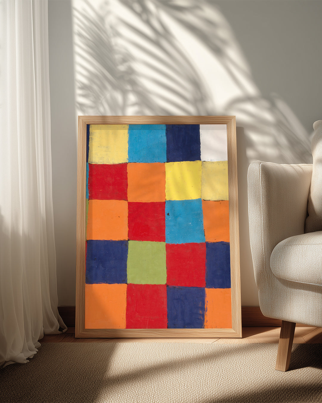 Color Blocks Poster Tablosu
