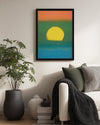 Color Sun Poster Tablosu