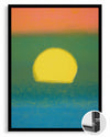 Color Sun Poster Tablosu