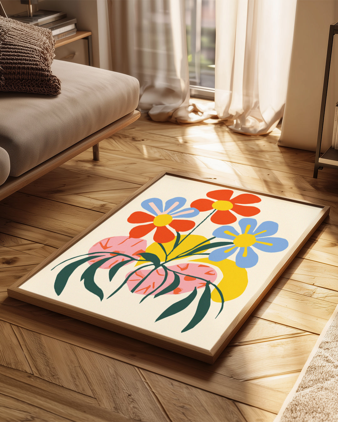 Color Trio Poster Tablosu