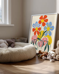 Color Trio Poster Tablosu