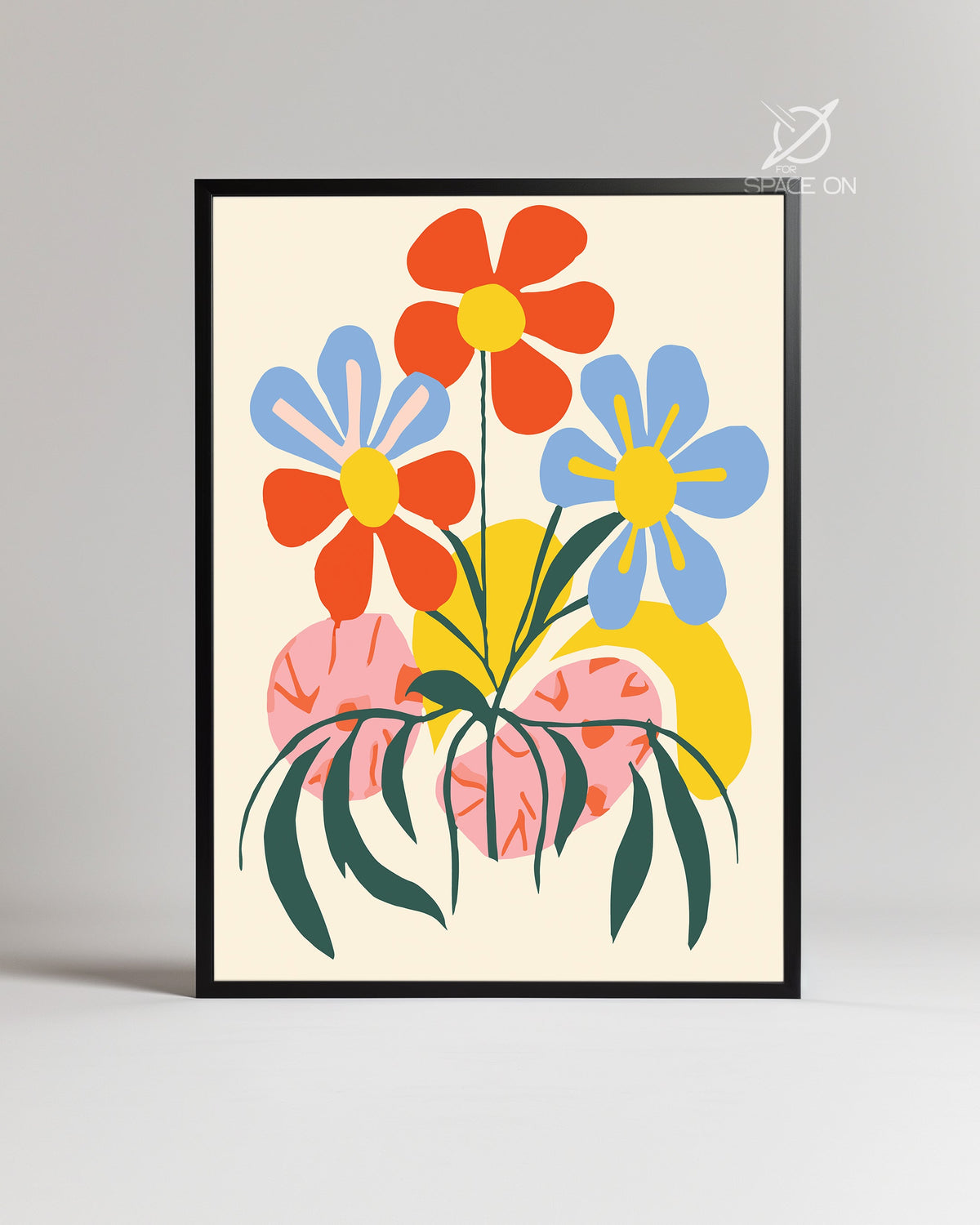 Color Trio Poster Tablosu