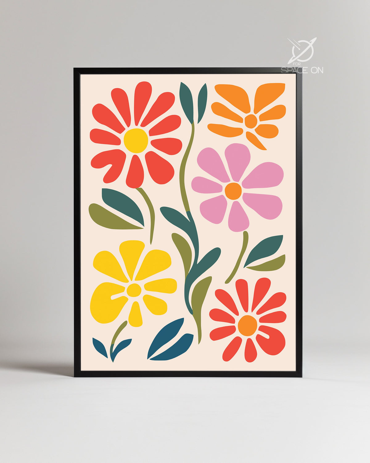 Colour Burst Poster Tablosu