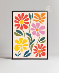 Colour Burst Poster Tablosu