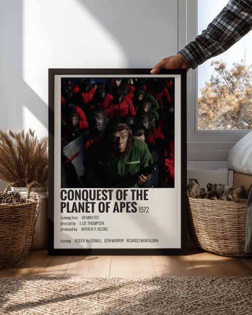 Conquest Of The Planet Of The Apes Poster Tablosu