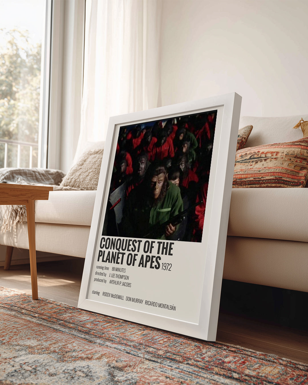 Conquest Of The Planet Of The Apes Poster Tablosu