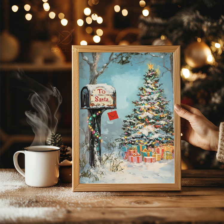 Constellation Winter Sky Poster Tablosu