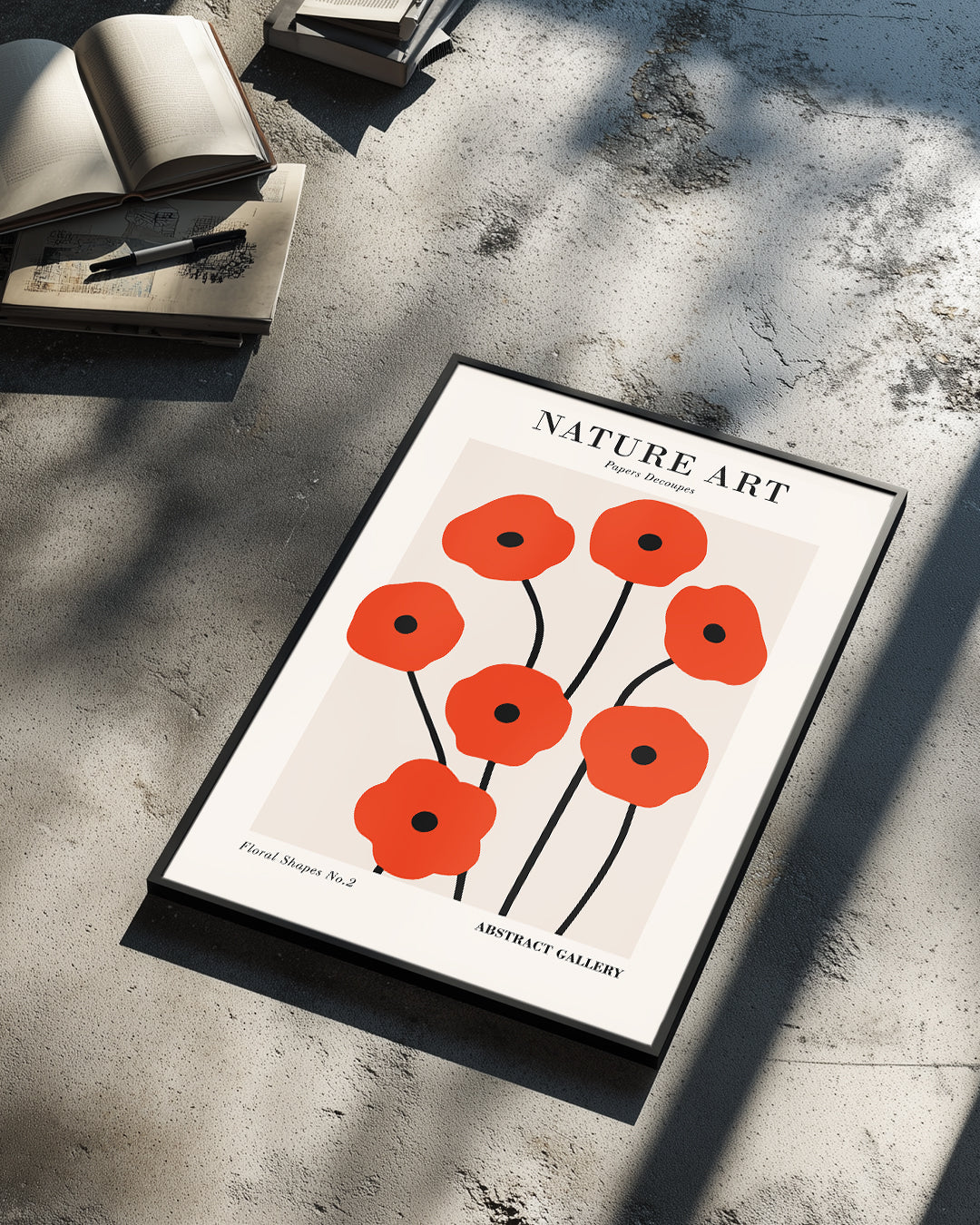 Coquelicot Chic Poster Tablosu