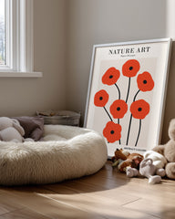 Coquelicot Chic Poster Tablosu