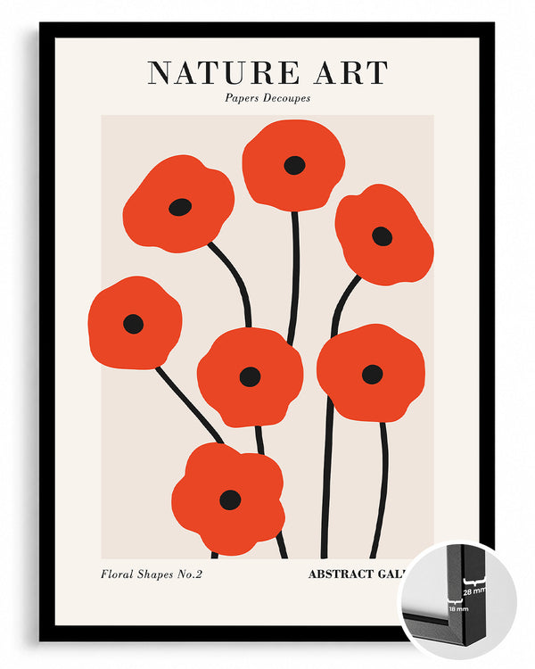 Coquelicot Chic Poster Tablosu