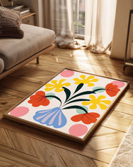 Coquille Fleur Poster Tablosu