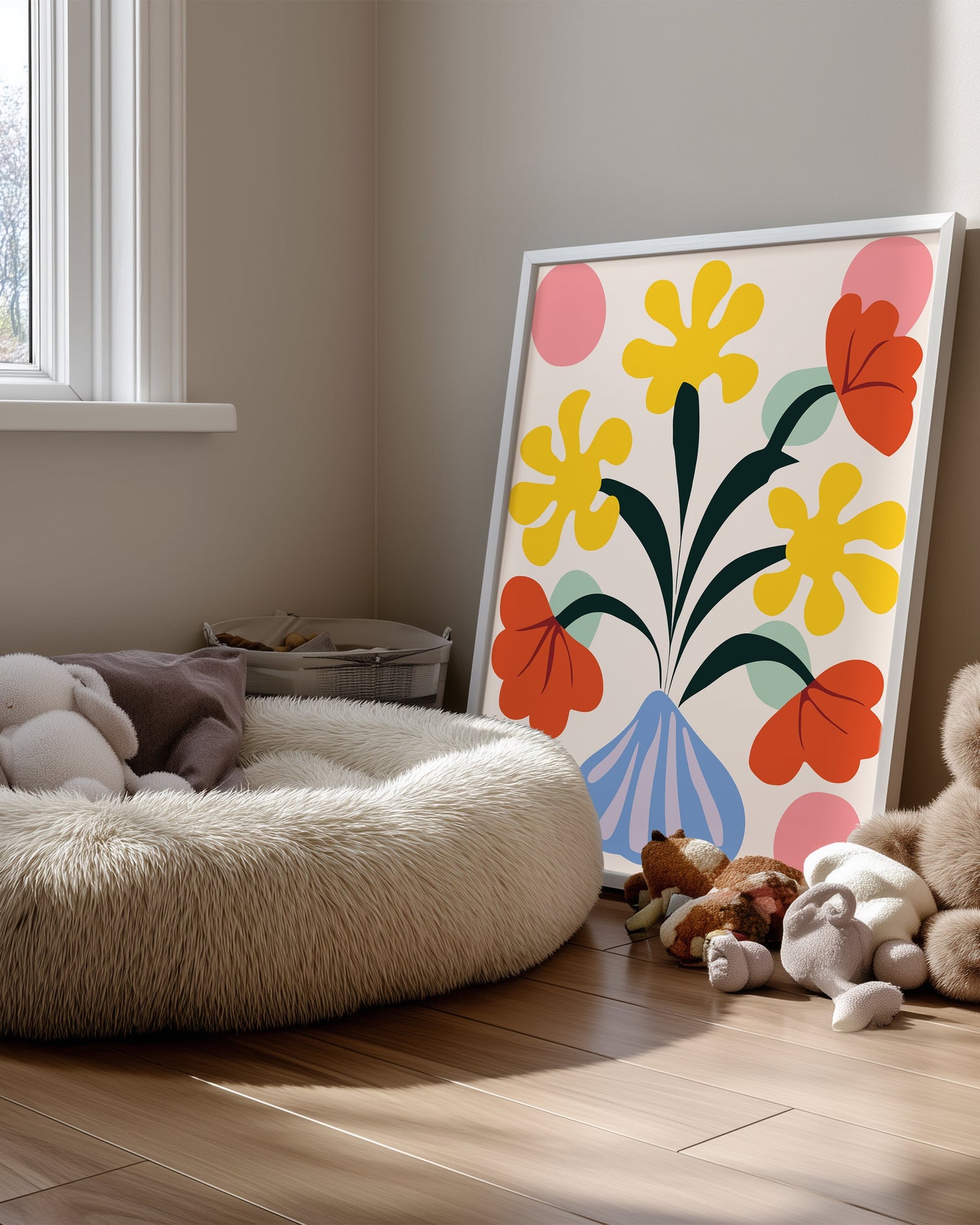 Coquille Fleur Poster Tablosu
