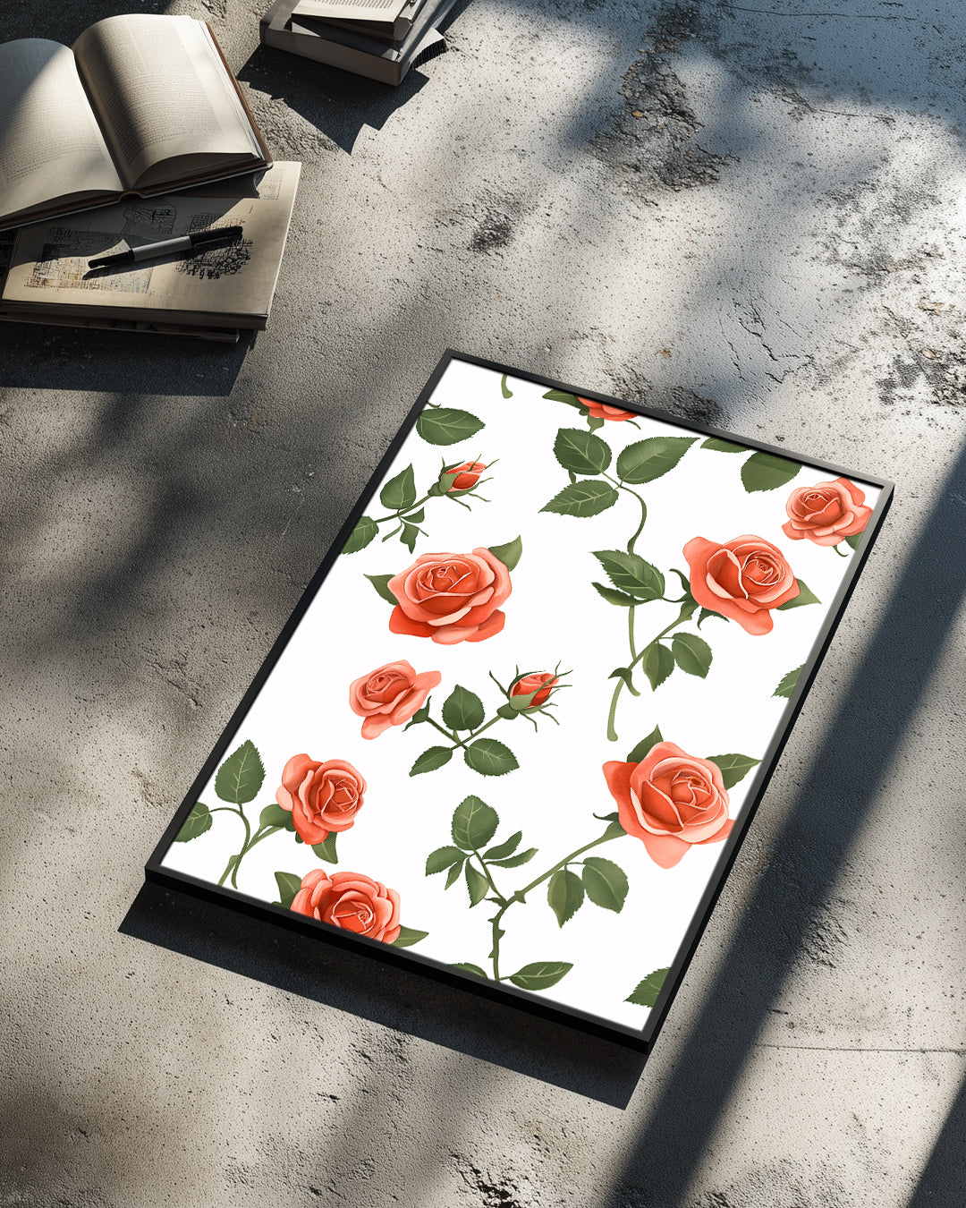 Corail Chic Poster Tablosu