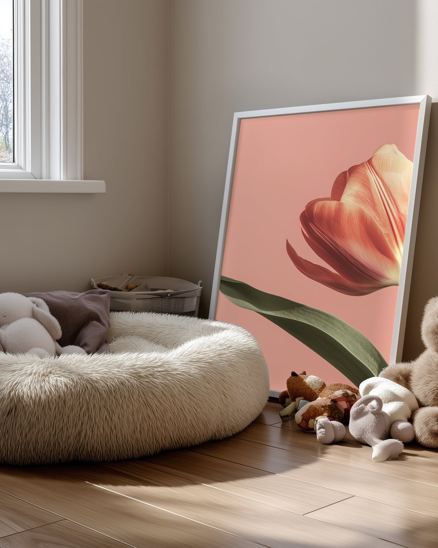 Corail Rose Poster Tablosu