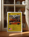 Corvette ZR1 Poster Tablosu