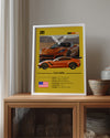 Corvette ZR1 Poster Tablosu