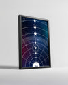 Cosmic Chart Poster Tablosu