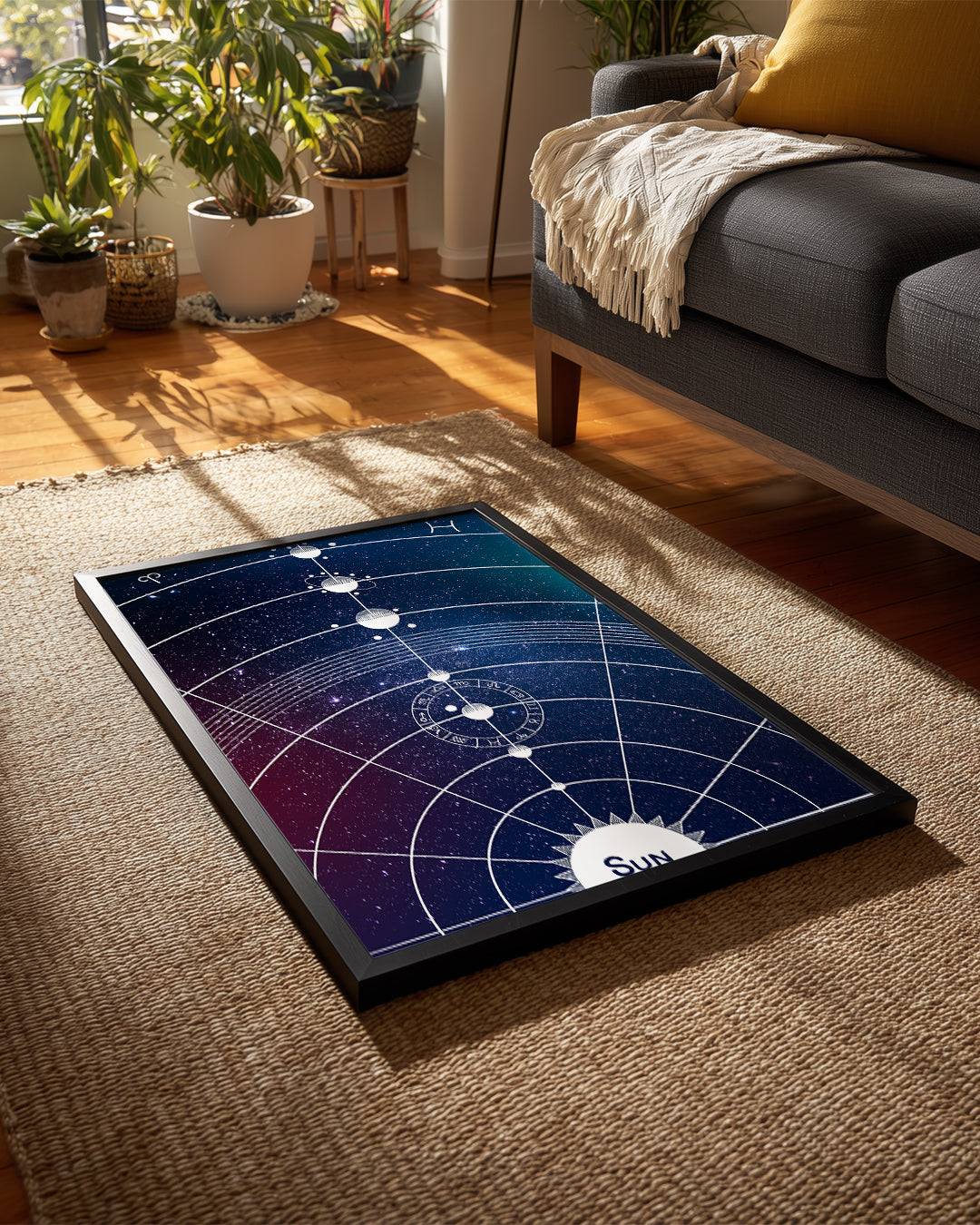 Cosmic Chart Poster Tablosu