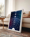 Cosmic Chart Poster Tablosu