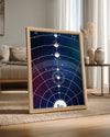Cosmic Chart Poster Tablosu