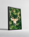 Cosmic Christmas Scene Poster Tablosu
