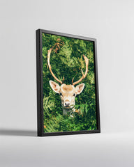 Cosmic Christmas Scene Poster Tablosu