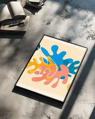 Couleur Chaos Poster Tablosu