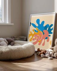 Couleur Chaos Poster Tablosu