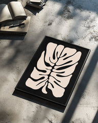 Cream Leaf Poster Tablosu