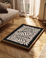 Cream Wave Poster Tablosu